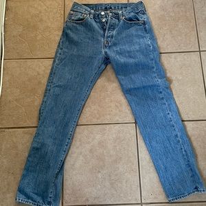Levi’s mens original 501’s
